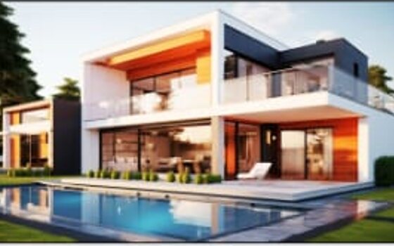 A modern rental property